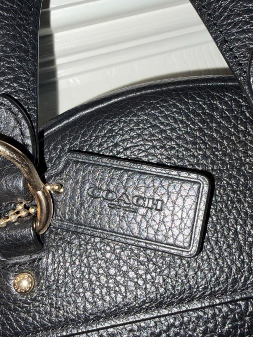 AUTHENTIC Black Coach Mini Backpack - Picture 3 of 4